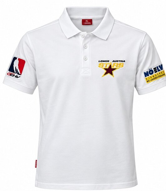 Engel Polo-Shirt Weiß